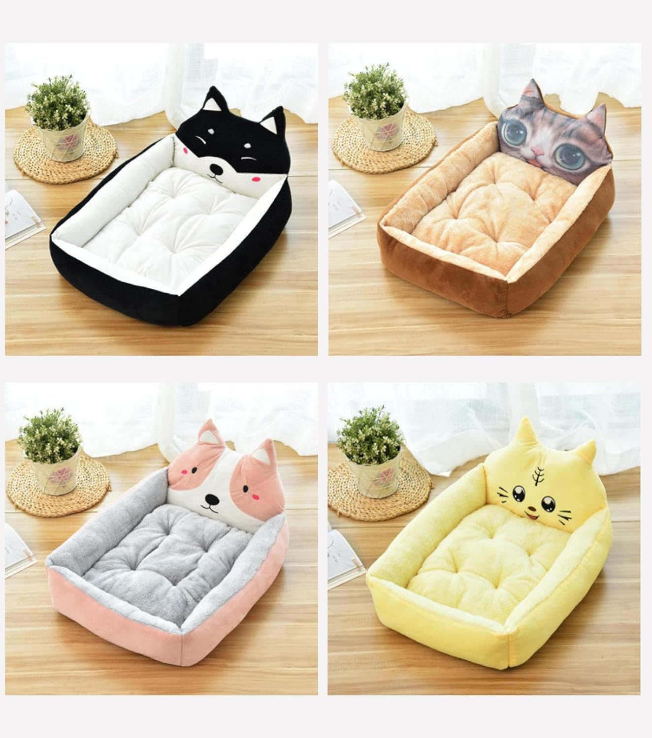 Cozy Winter Pet Bed